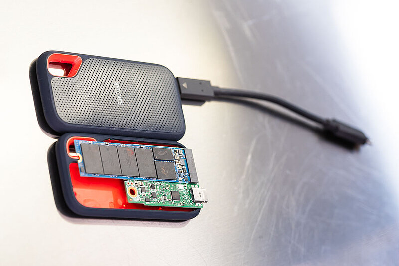 Datenrettung aus monolithischen Flash-Speichern